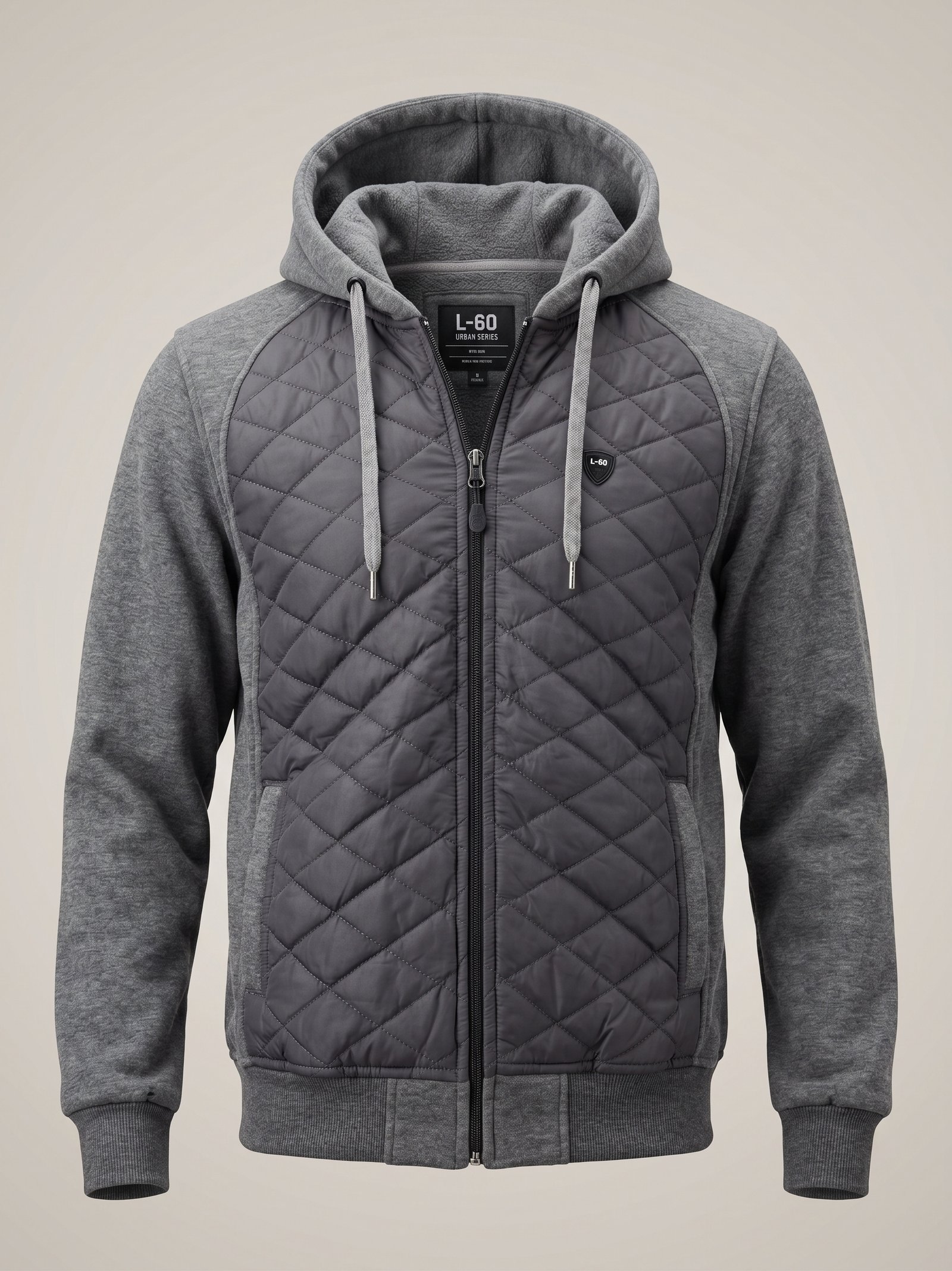Altura Turco Önü Kapitoneli 3 İplik Fermuarlı Kapüşonlu Hoodie